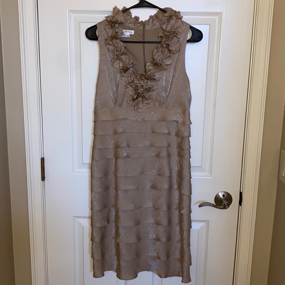 London Times Sleeveless Dress